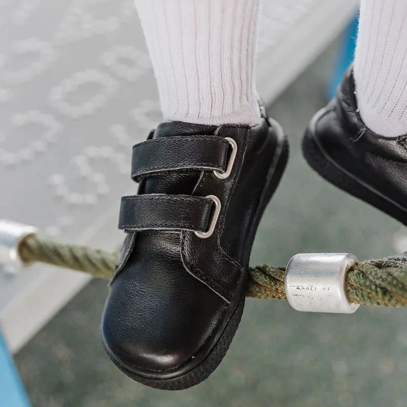 Bprimal Kids - Classic - Blackout (Leather) School Shoes - Image 10
