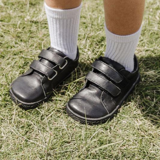 Bprimal Kids - Classic - Blackout (Leather) School Shoes - Image 11