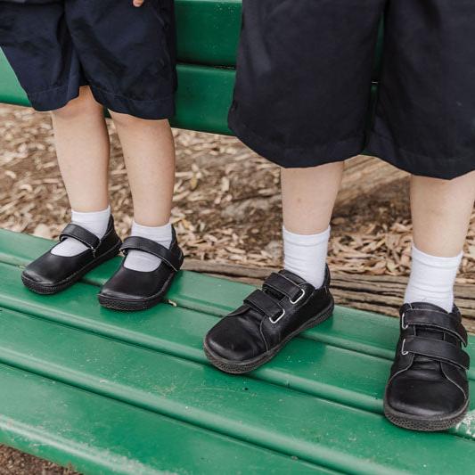 Bprimal Kids - Classic - Blackout (Leather) School Shoes - Image 21