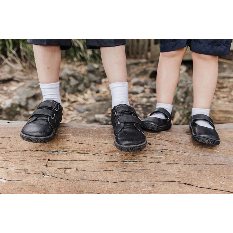 Bprimal Kids - Classic - Blackout (Leather) School Shoes - Image 23