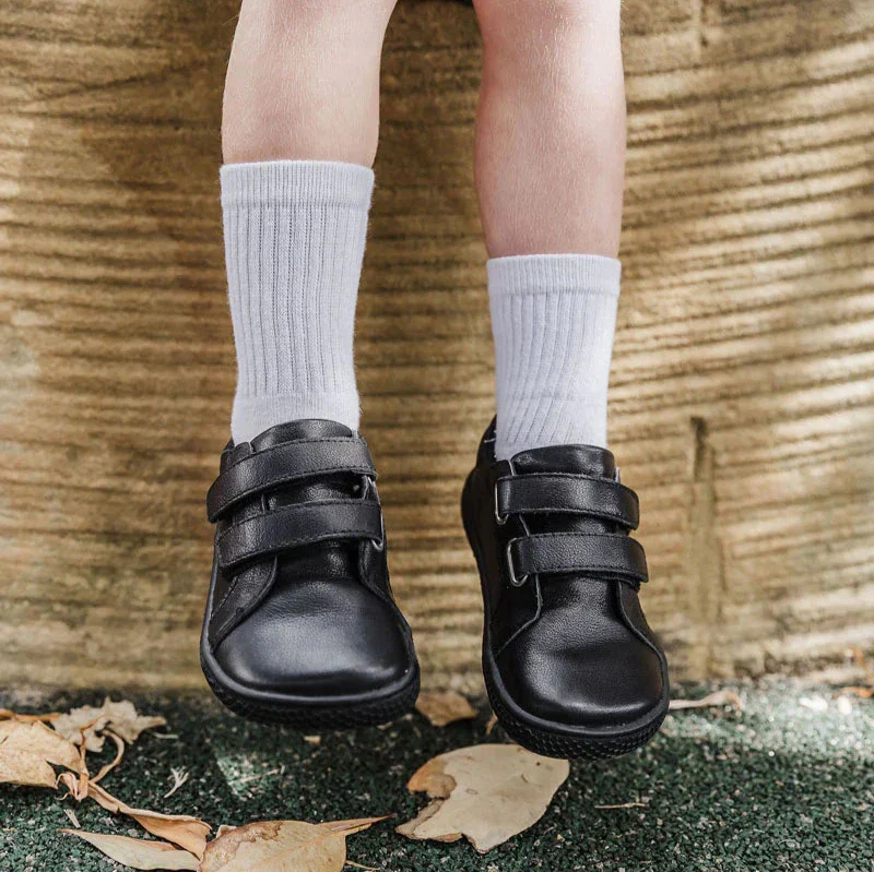 Bprimal Kids - Classic - Blackout (Leather) School Shoes - Image 3