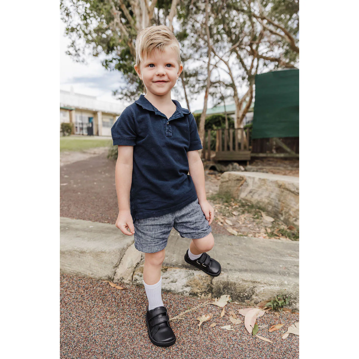 Bprimal Kids - Classic - Blackout (Vegan) School Shoes - Image 23