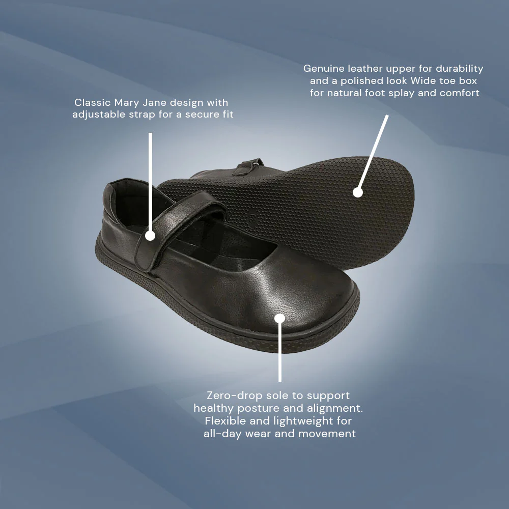 Bprimal Youth - MJ (Leather) School Shoes - Image 6