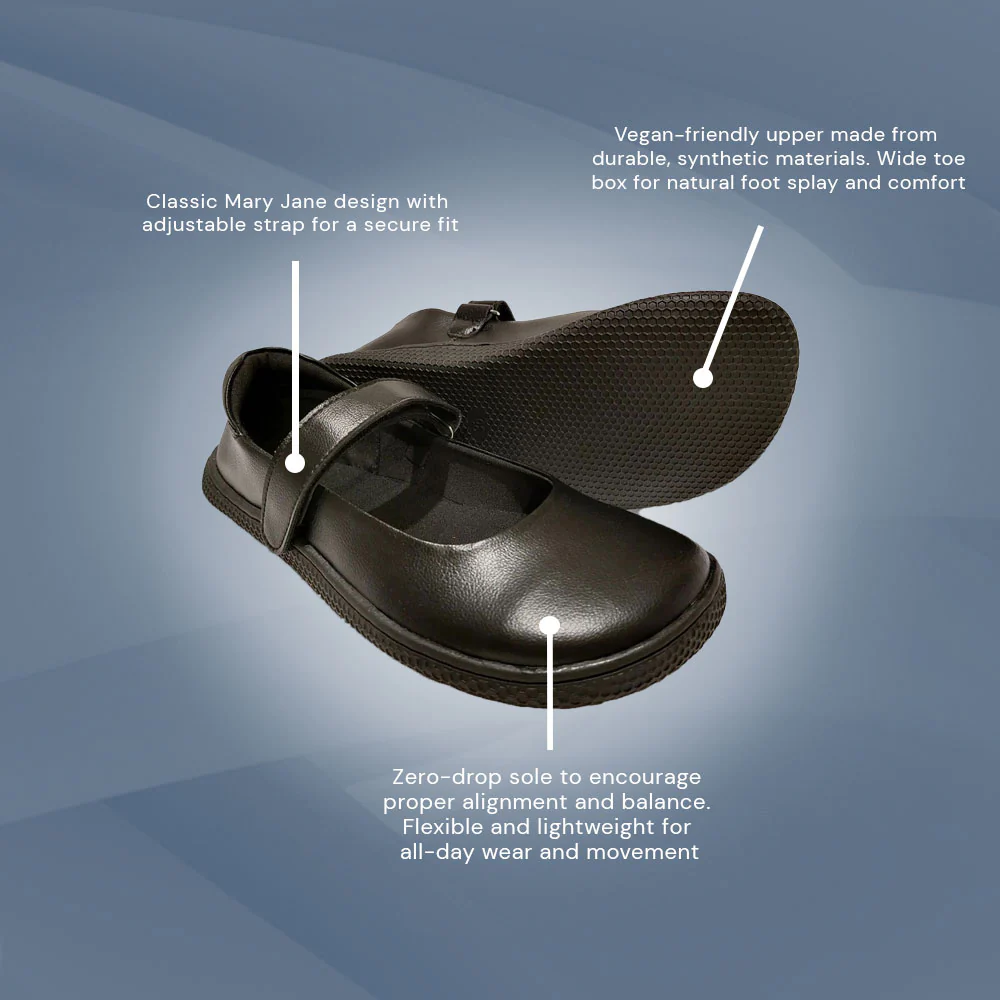 Bprimal Youth - MJ (Vegan) School Shoes - Image 6