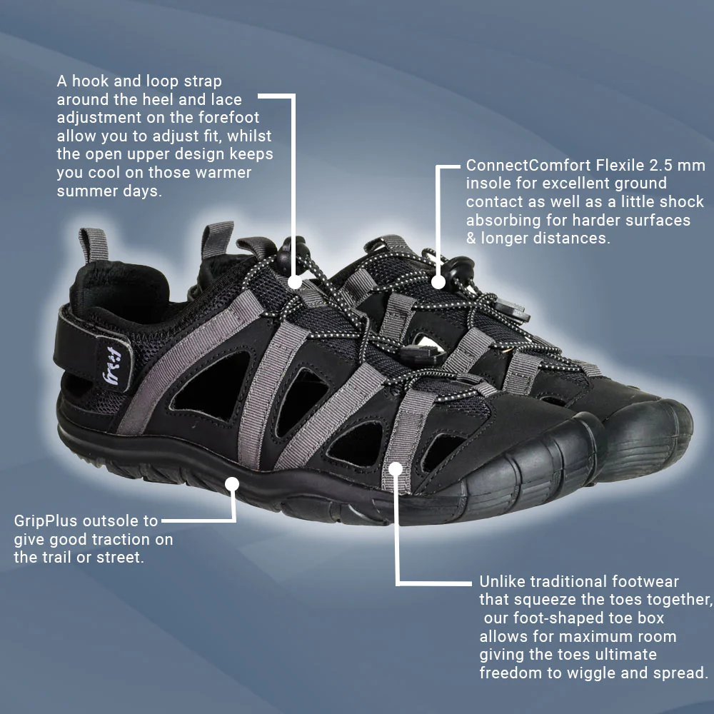 Freet - Junior Zennor - Black/Grey (Unisex) - Image 6