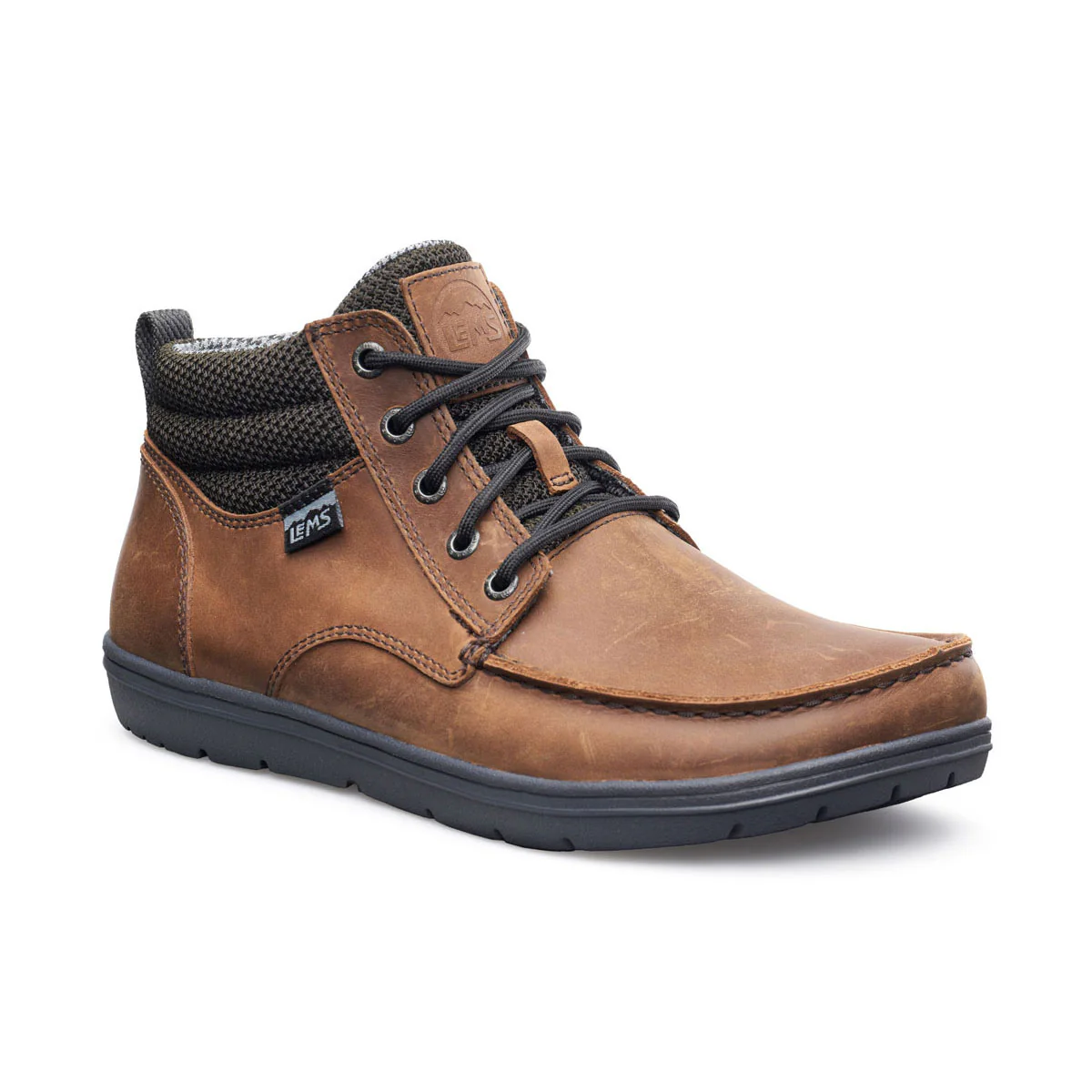 Lems - Boulder Boot Mid Leather - Umber (Unisex) - Image 4