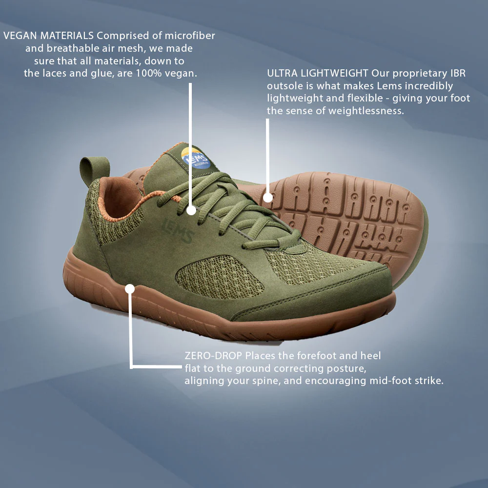 Lems - Primal 3 - Olive (Unisex) - Image 6
