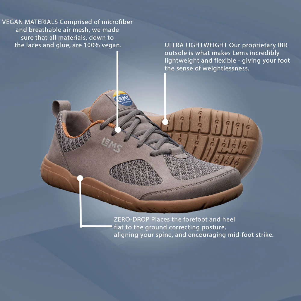 Lems - Primal 3 - Slate (Unisex) - Image 6