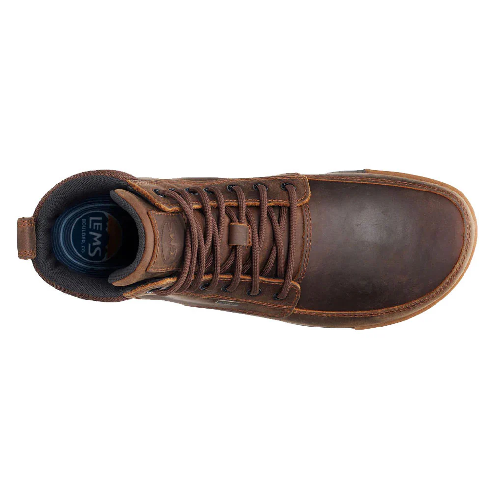 Lems - Waterproof Boulder Boot Summit - Rugged Bark (Unisex) - Image 17