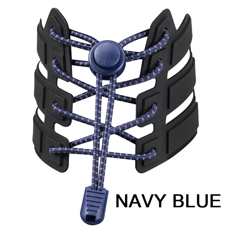 Reflective No-Tie Elastic Shoelaces - 10 Colours - Image 17