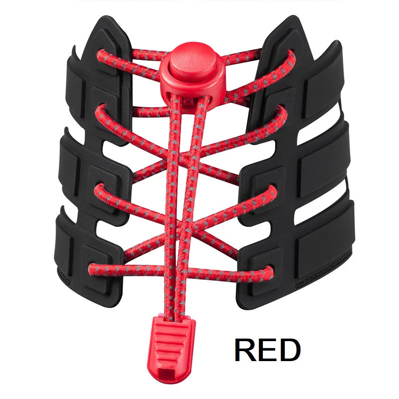 Reflective No-Tie Elastic Shoelaces - 10 Colours - Image 21