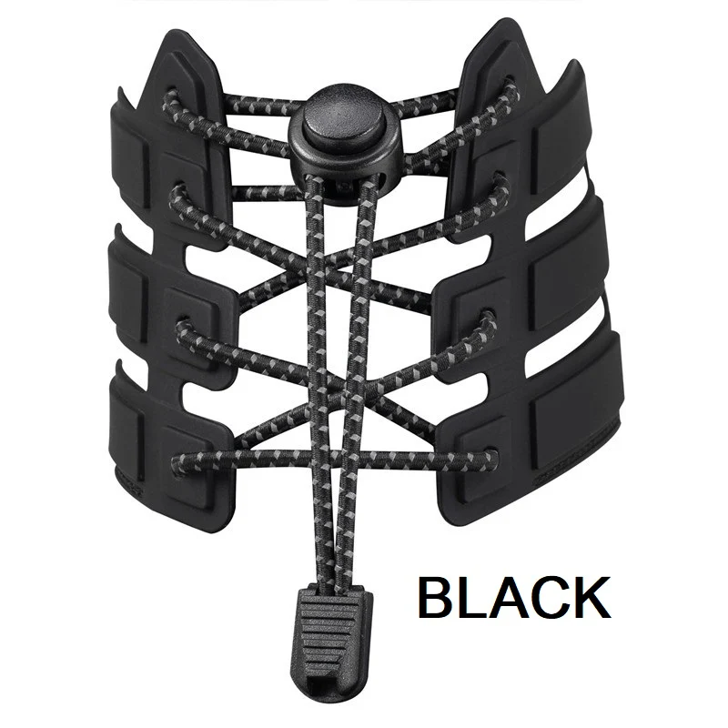 Reflective No-Tie Elastic Shoelaces - 10 Colours - Image 4