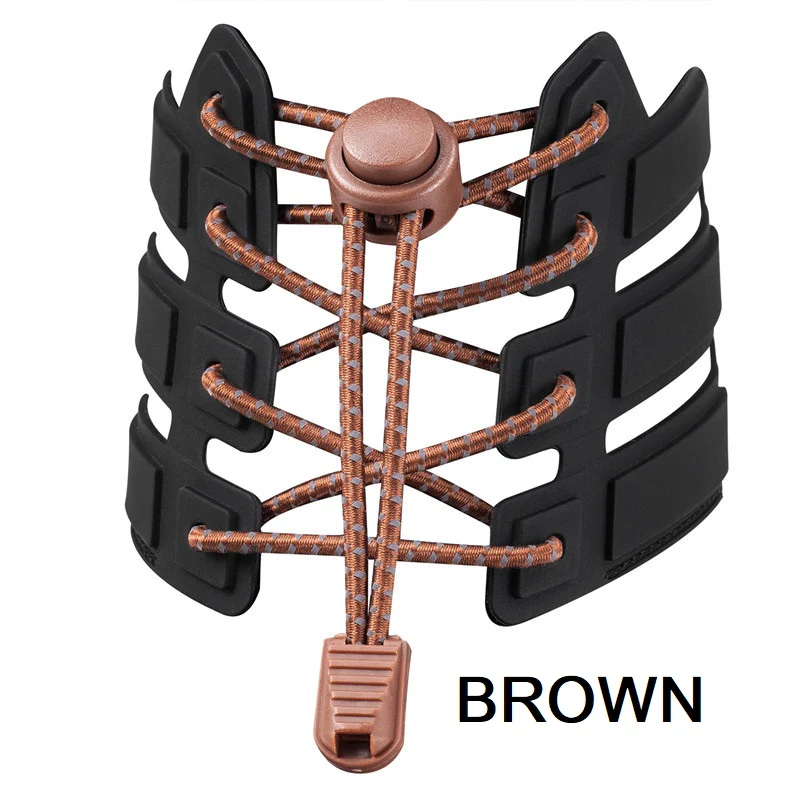 Reflective No-Tie Elastic Shoelaces - 10 Colours - Image 8