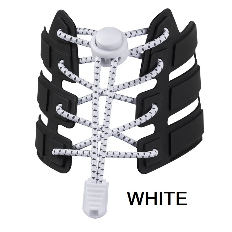 Reflective No-Tie Elastic Shoelaces - 10 Colours - Image 9